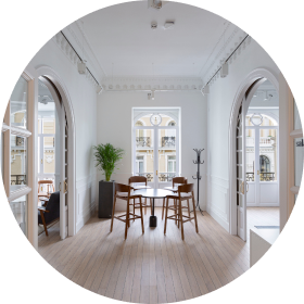 Salón de una vivienda de alquiler de calidad